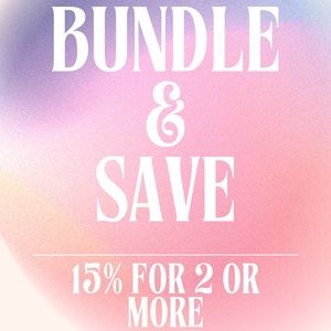 Interested in more than one item…. Bundle & Save